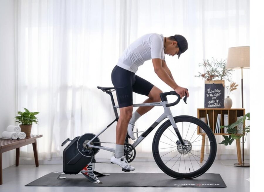 Direct drive hometrainer guide